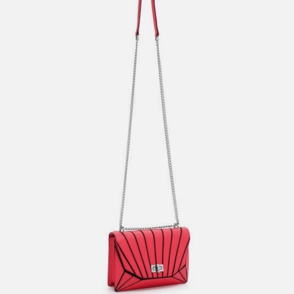 Henri Bendel Fan Stripe Bag